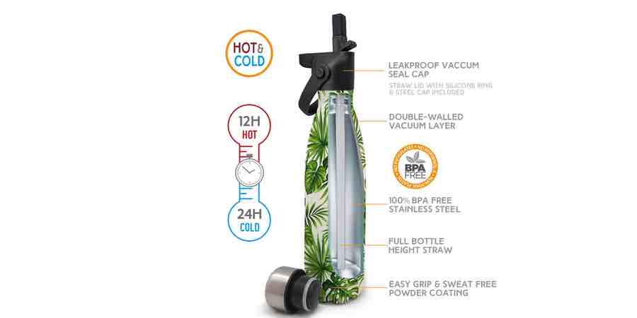 botellas de acero inoxidable Nerthus
