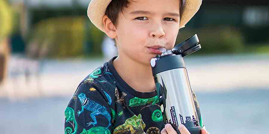 botellas de acero inoxidable de agua para niños