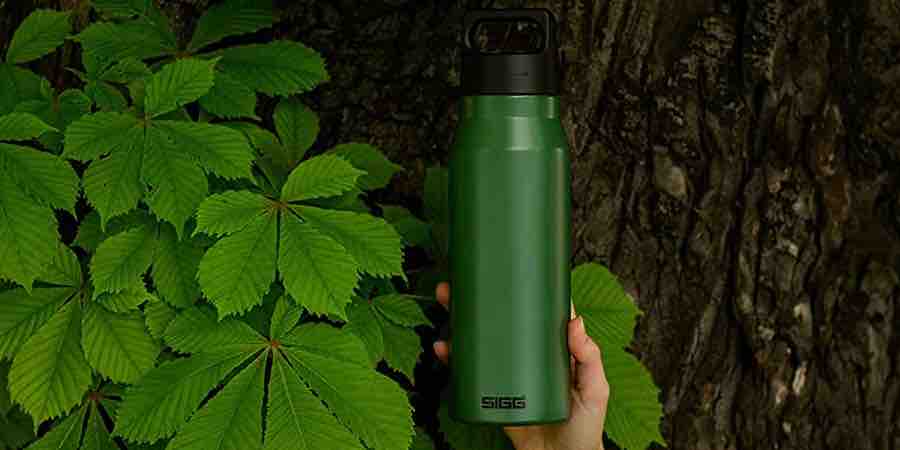Botellas SIGG respetuosas con el medio ambiente y 100% reciclables